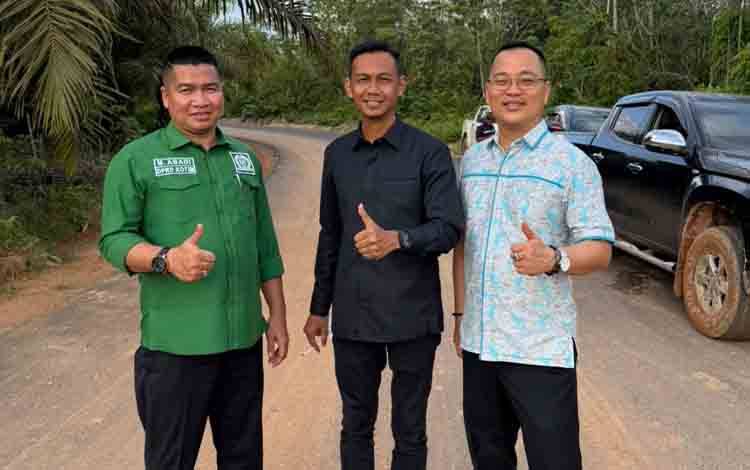 Perbaikan Jalan Mentaya Hulu Dikebut, DPRD Kotim Fokus Tangani Titik Kerusakan Terparah
