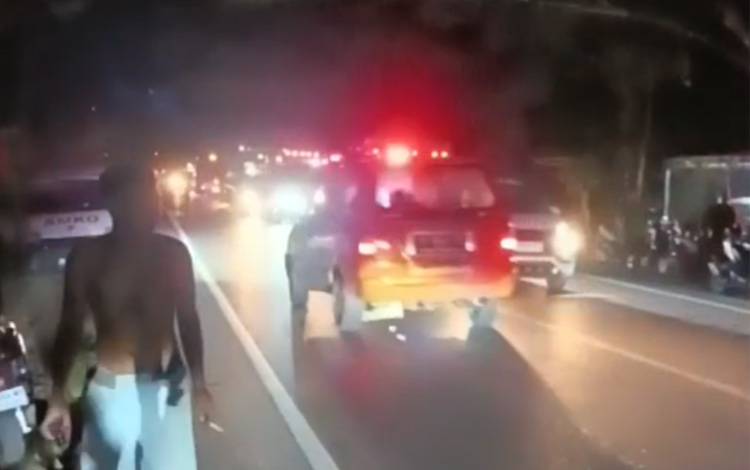 Tragis di Jalur Trans Kalimantan Anjir, Laka Lantas Maut Tewaskan Pengendara Motor