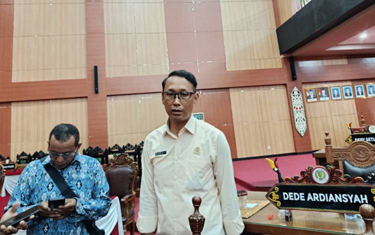 Anggota DPRD Kota Palangka Raya, Jati Asmoro. (MARINI)