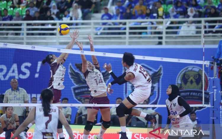 Bandung BJB Lumat Medan Falcon 3-0