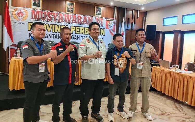 Christian Sancho Terpilih Aklamasi Pimpin Pengprov Perbakin Kalteng 2026-2030