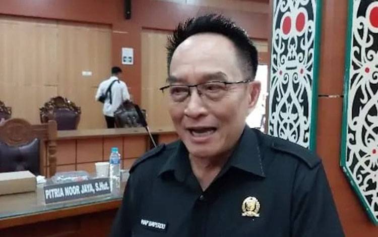 Anggota DPRD Palangka Raya Hap Baperdu. (Foto: MARINI)