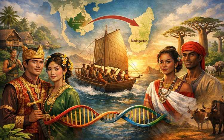 Dari Kalimantan ke Madagaskar, Studi Genetika Menyingkap Sejarah Awal Suku Banjar