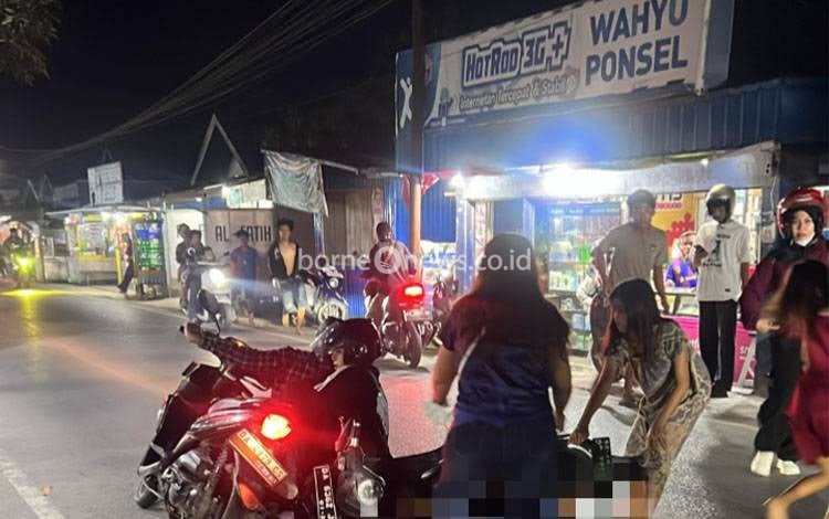 Lakalantas Dua Sepeda Motor di Sungai Lulut, Pengendara Wanita Kritis