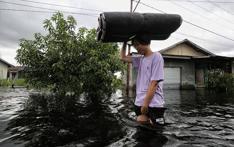 BMKG Soroti Potensi Banjir Rob Berulang di Palangka Raya, Khususnya Saat Fase Bulan Purnama