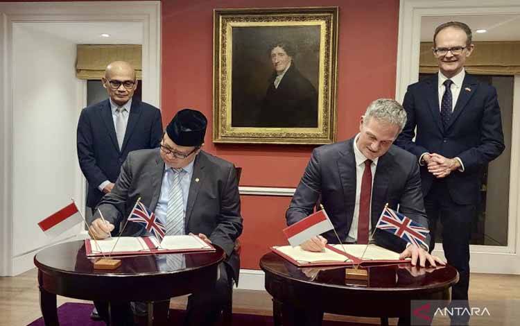 Indonesia-Inggris Luncurkan Kemitraan Pertumbuhan Ekonomi