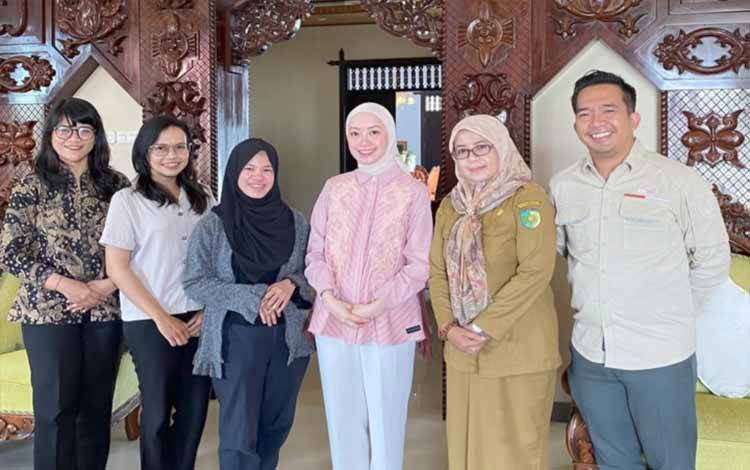 Ketua TP PKK Palangka Raya Terima Kunjungan Pelaku Usaha Digital Naraicoder
