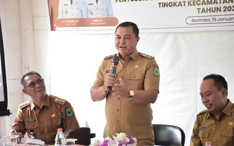 Wabup Kapuas Tekankan Sinergi dan Skala Prioritas Pembangunan dalam Musrenbang Tingkat Kecamatan