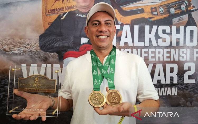 Shammie Catat Sejarah Pereli Indonesia Pertama Menangi Rally Dakar