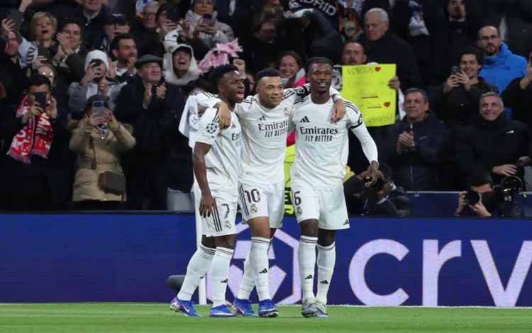 Real Madrid Berpesta 6 Gol ke Gawang Monaco