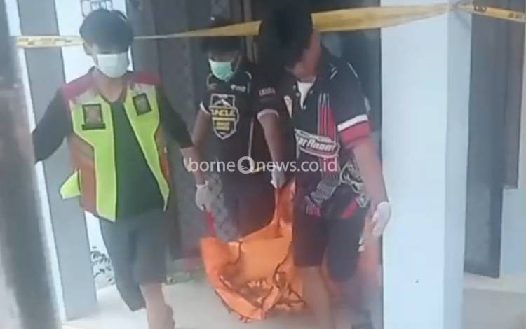 Mayat Pria Ditemukan di Dalam Rumah Kompleks Rahayu Pembina 3 Sungai Lulut Banjarmasin