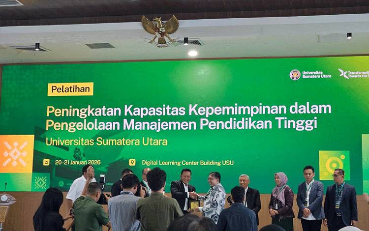 Rektor USU: Pelatihan Kepemimpinan Senat Akademik Jadi Langkah Strategis Tingkatkan Mutu Pendidikan Tinggi