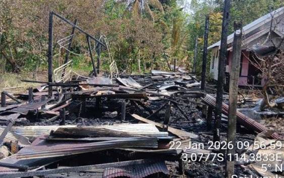 BPBD Kapuas Catat 2 KK Jadi Korban Kebakaran di Bataguh