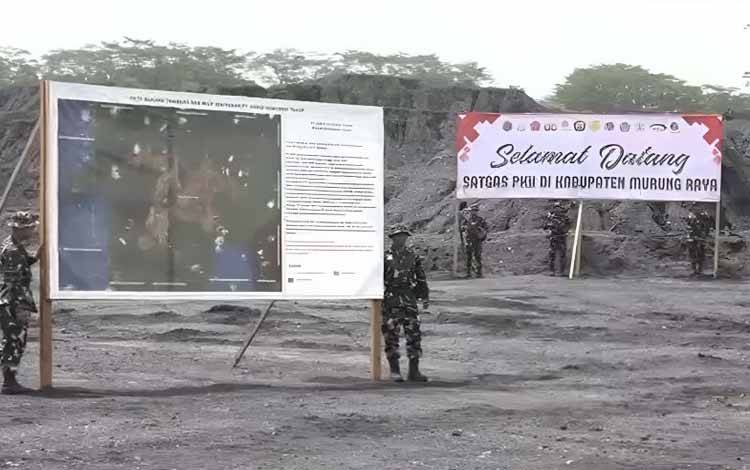 Satgas PKH Kuasai kembali Lahan Pertambangan PT AKT di Kalteng