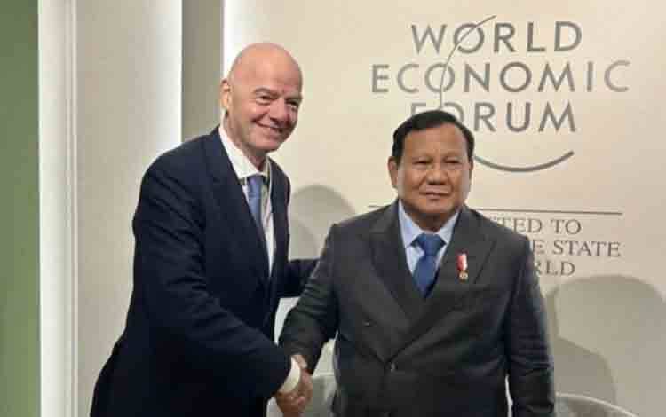 Di WEF Davos, Prabowo Diundang FIFA Hadiri Piala Dunia 2026 di AS
