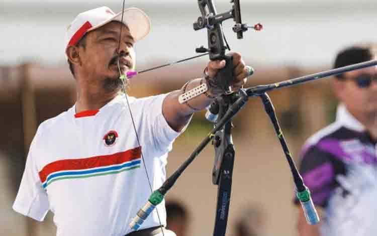 Kholidin Rebut Emas para Panahan APG 2025 di Final Sesama Indonesia