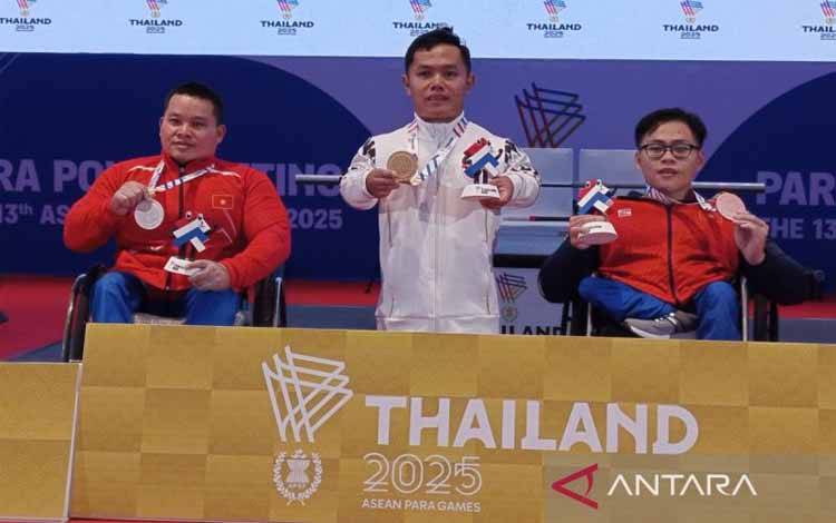 Indonesia Dominasi Para Angkat Berat Hari Keempat APG 2025