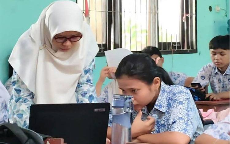 313 Siswa SMPN 3 Palangka Raya Ikuti Pendampingan UKBI