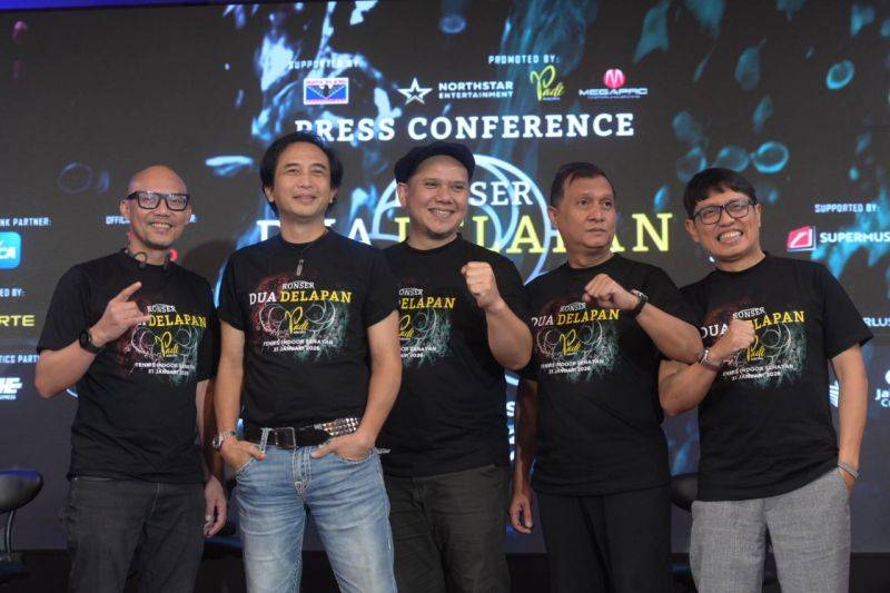 Padi Reborn Ingin Hadirkan Energi Baru di Konser Dua Delapan
