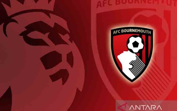 Ilustrasi logo klub Liga Premier Inggris, Bournemouth. ANTARA/Gilang Galiartha