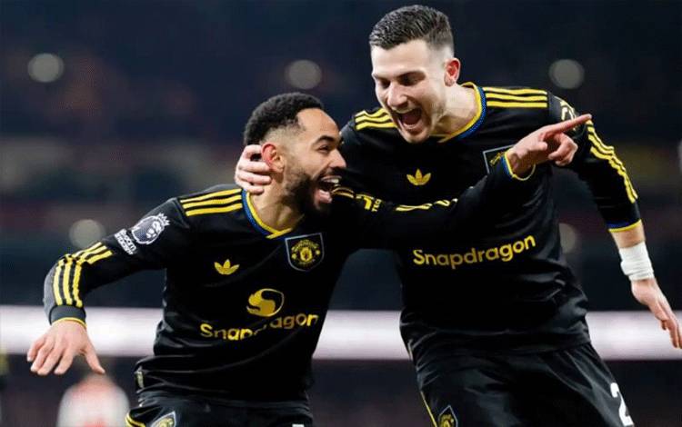 Gol Matheus Cunha Antar Manchester United Menang 3-2 Atas Arsenal