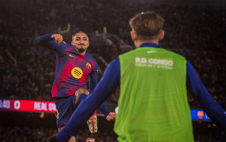 Barcelona Rebut Kembali Puncak Klasemen Setelah Menang 3-0 atas Oviedo