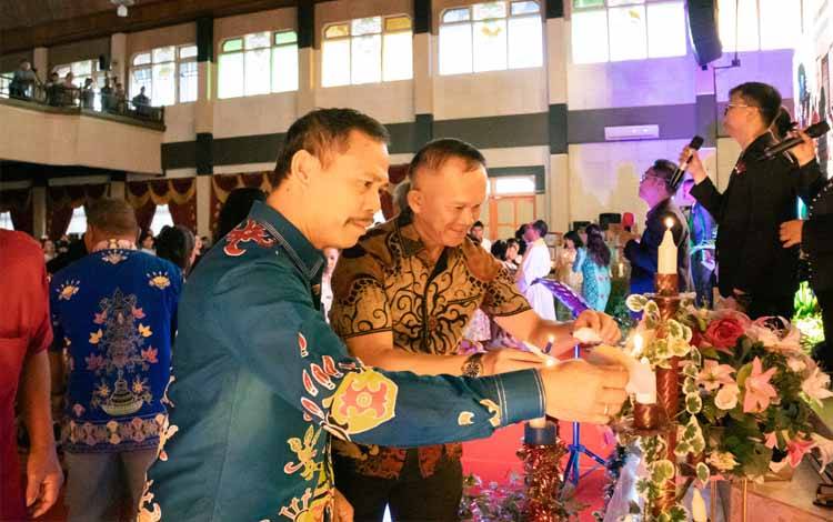 Bupati Kapuas Dorong Semangat Natal untuk Pembangunan Berkelanjutan