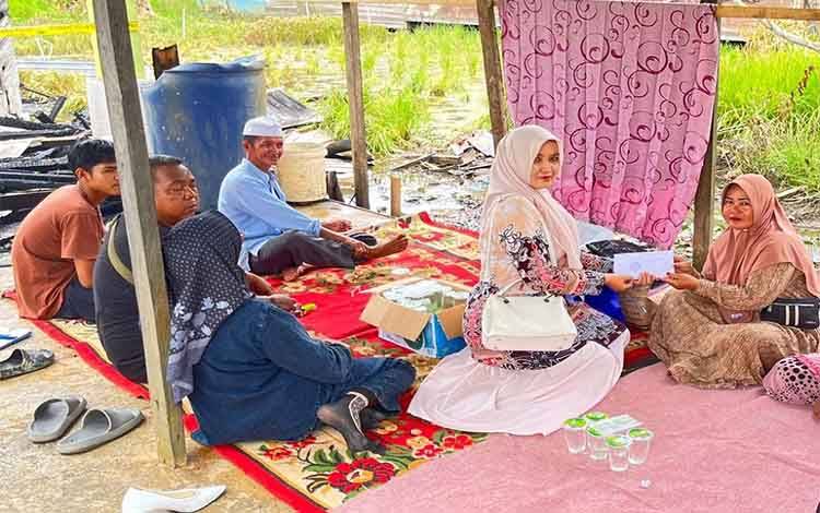 MIN 4 Kapuas Galang Dana Bantu Korban Kebakaran, Tumbuhkan Empati Sejak Dini