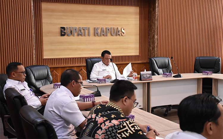 Pemkab Kapuas Matangkan Pemanfaatan Lahan Hasil Cetak Sawah