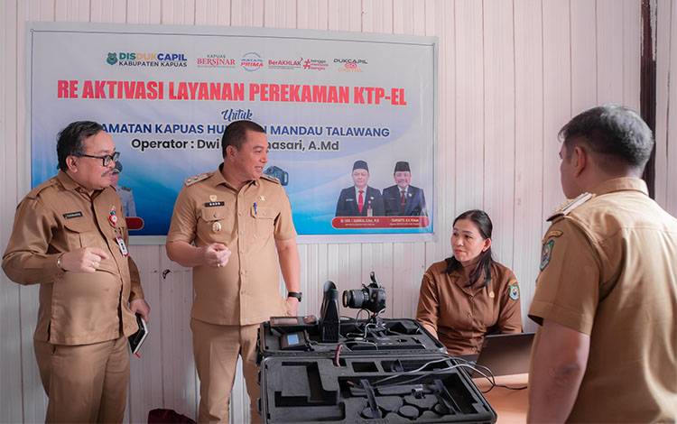 Disdukcapil Kapuas: Rendahnya Capaian Adminduk di Kawasan Hulu Jadi Perhatian Serius
