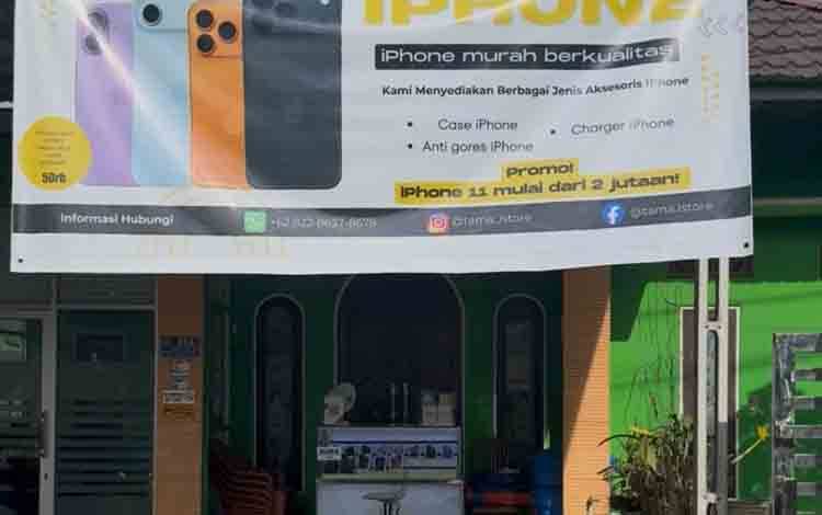 Ide Kreatif Anak Muda Kapuas, Sewa iPhone Jadi Peluang Usaha Baru