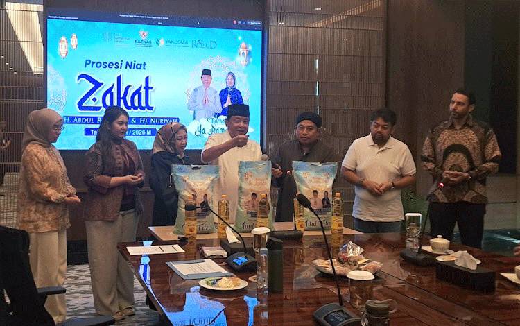 Keluarga H Abdul Rasyid AS Gelar Niat Zakat Jelang Ramadan 1447 H