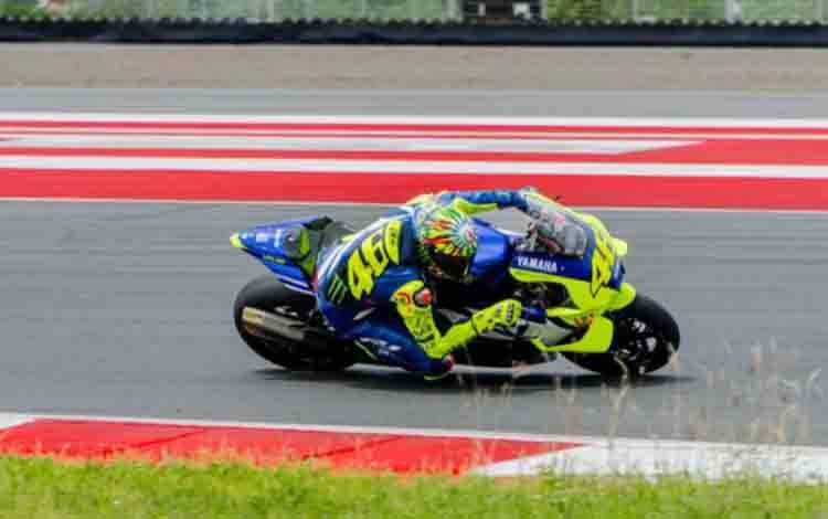 Valentino Rossi Jajal Sirkuit Mandalika