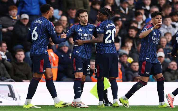 Arsenal Pesta Gol di Leeds, Unggul 7 Poin Liga Inggris