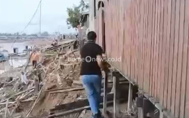 Lurah Langkai Tinjau Ablasi di Palangka Raya
