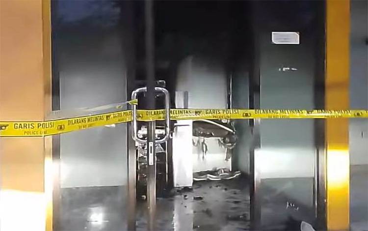 ATM BSI di Desa Pandu Senjaya Kobar Dibobol Maling, Ratusan Juta Diduga Raib