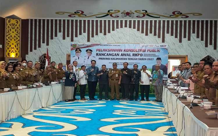 Pemprov Kalteng Matangkan Rancangan Awal RKPD 2027 Lewat Konsultasi Publik