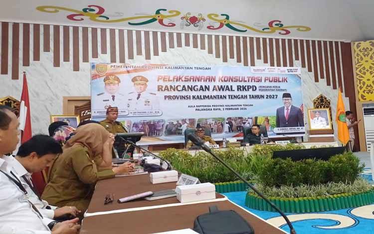 RKPD Kalteng 2027 Fokus Dorong Aktivitas Ekonomi dan Tata Kelola Pemerintahan