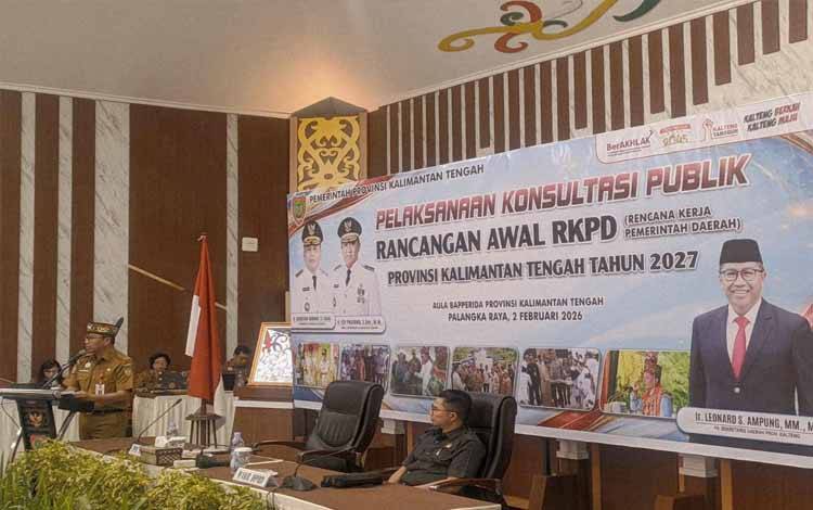 8 Prioritas Pembangunan Masuk Rancangan Awal RKPD Kalteng 2027