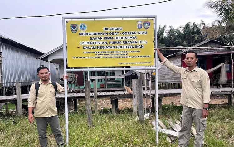 Cegah Illegal Fishing, Dinas Perikanan Seruyan Intensifkan Sosialisasi dan Pengawasan