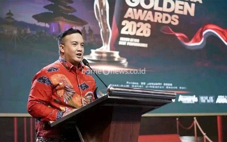 Bupati Lamandau Raih Indonesia Golden Awards 2026 sebagai The Best Regent