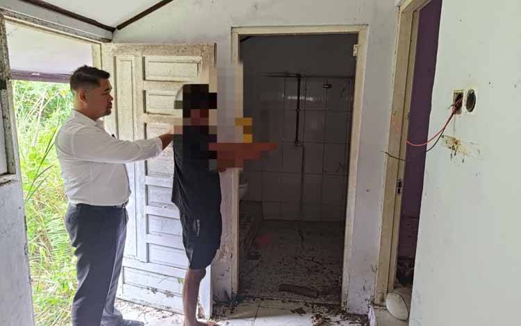 Polsek Pahandut Amankan Pencuri di Komplek Rumah Dinas Bandara Tjilik Riwut