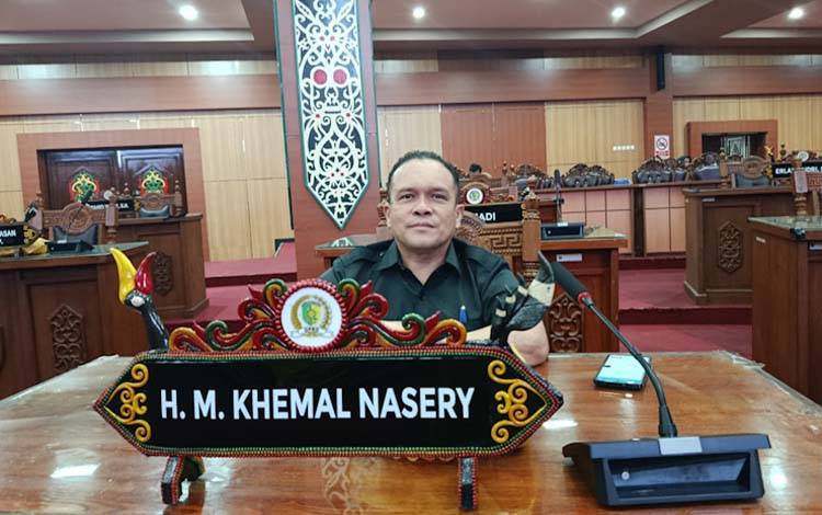 Anggota DPRD Palangka Raya dari Komisi II, Khemal Nasery. (Foto: MARINI)