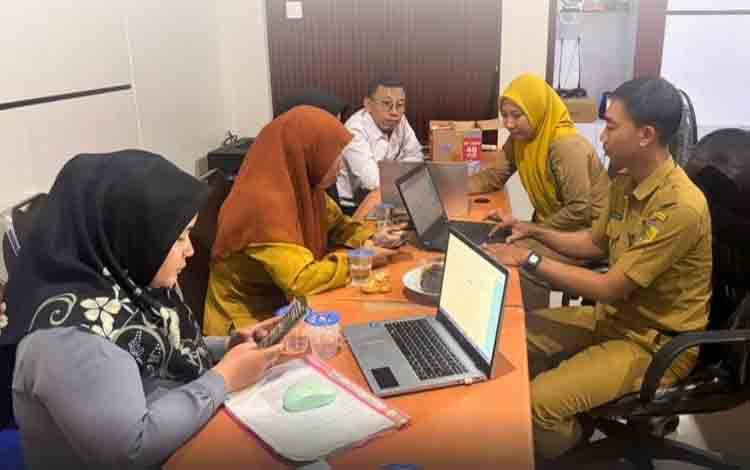 BKPSDM Kota Palangka Raya Gelar Pendampingan Klarifikasi Penyusunan Kebutuhan Pegawai ASN