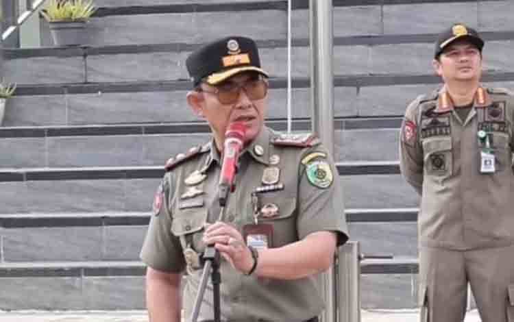 Satpol PP Palangka Raya Perketat Pengawasan PKL Pasar Besar