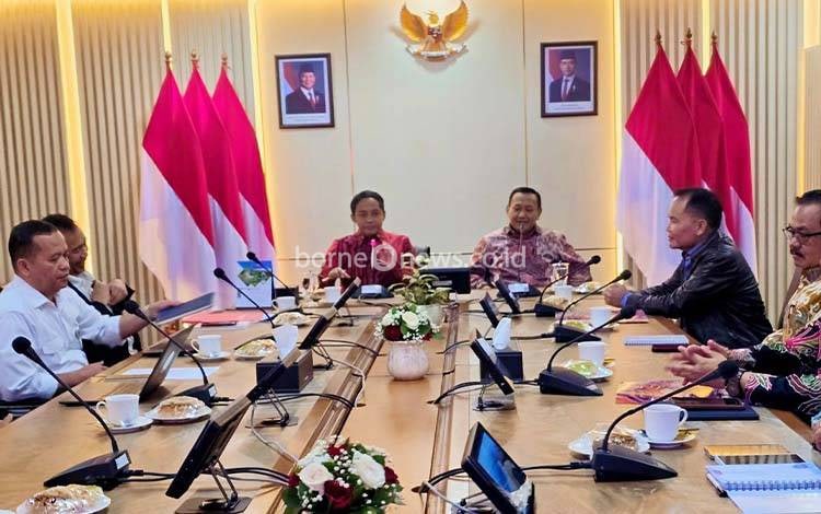 Gubernur Kalteng Koordinasi Bersama Kementan Bahas Pengelolaan Hutan Berbasis Kesejahteraan