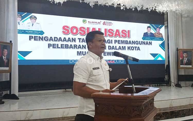 Pemkab Barito Utara Sebut Pengadaan Tanah Pelebaran Jalan Dilaksanakan Transparan dan Berkeadilan