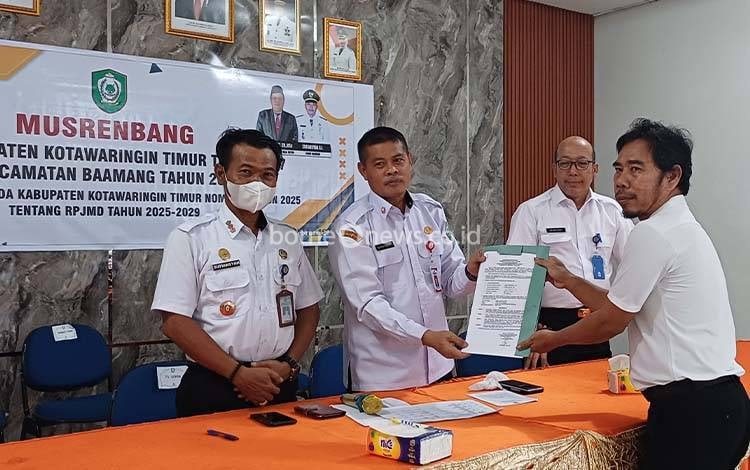 Musrenbang RKPD 2027 Baamang Prioritaskan Infrastruktur dan Pengembangan Ekonomi Masyarakat