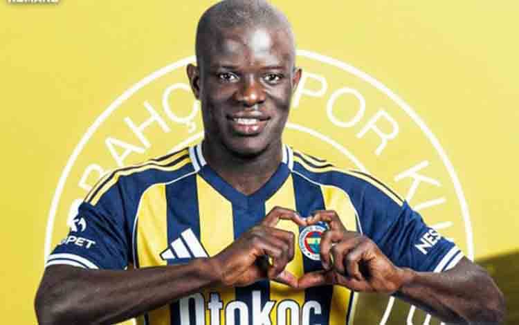Fenerbahce Resmi Datangkan n'Golo Kante dari Al Ittihad