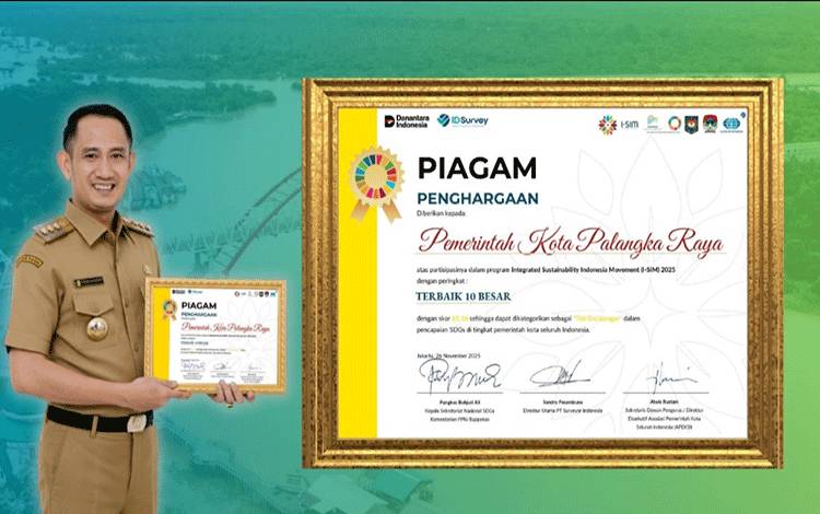 Palangka Raya Bidik Predikat The Innovator dalam Peringkat SDGs Nasional